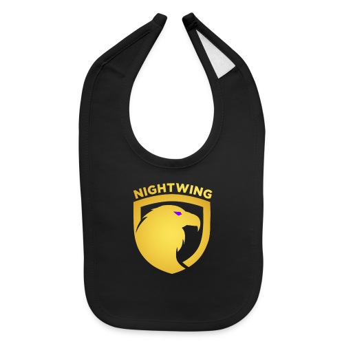 Nightwing Gold Crest - Baby Bib