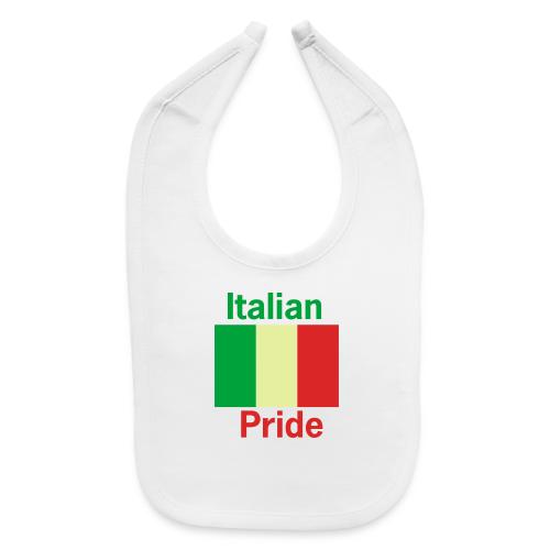 Italian Pride Flag - Baby Bib