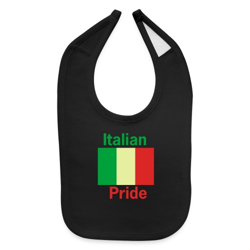 Italian Pride Flag - Baby Bib