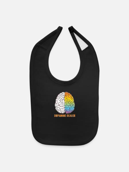 personal trainer - Baby Bib - black - Front