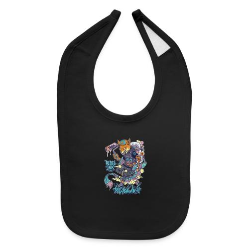 Kitsune Street Rebel - Baby Bib