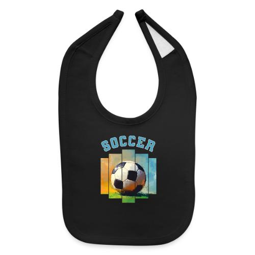 Soccer Ball Vibes - Baby Bib