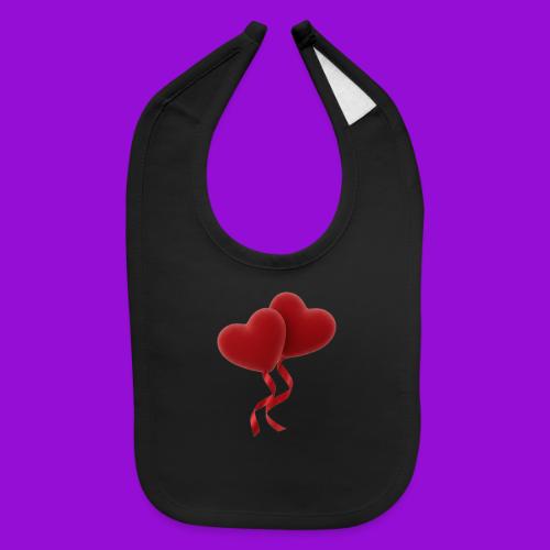 Two hearts together - Baby Bib