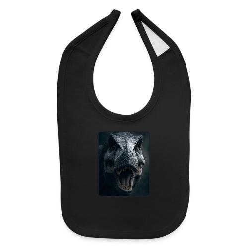 T Rex Cinematic Close-Up Design - Baby Bib