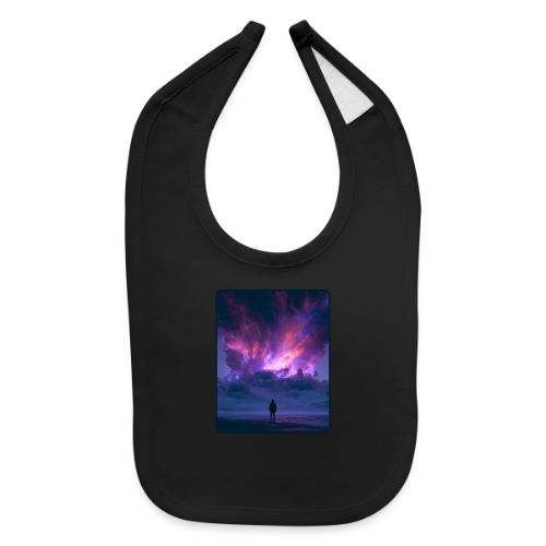Cosmic Supernova Night Design - Baby Bib