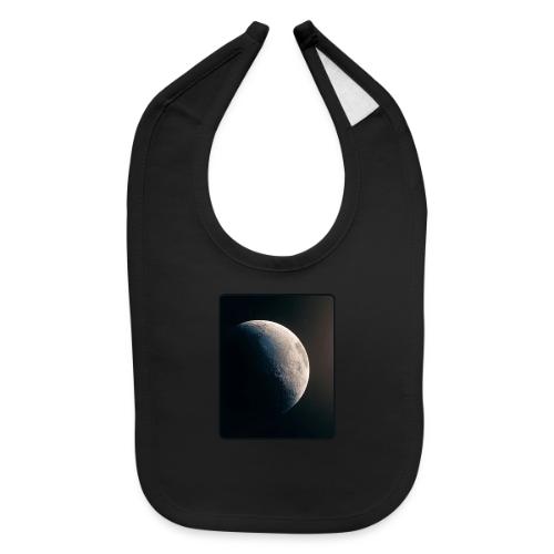 Crescent Moon Celestial Artwork - Baby Bib