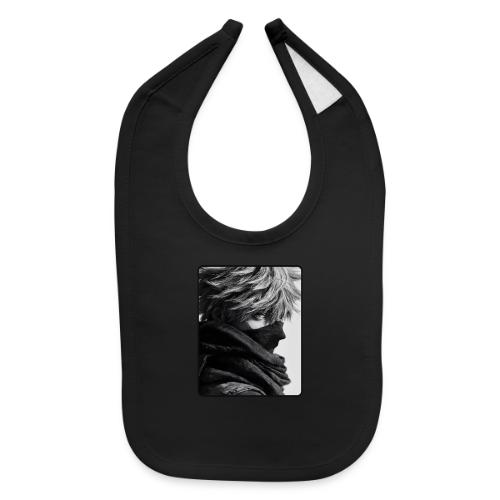Battle-Worn Ninja Portrait - Baby Bib