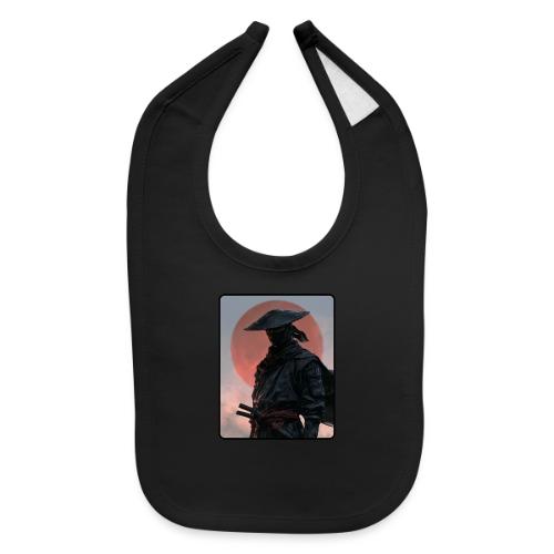 Ninja Warrior Under the Red Sun - Baby Bib