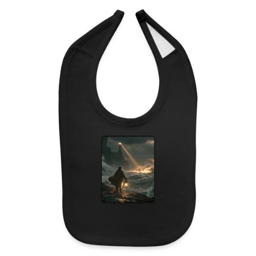 The Lone Lightkeeper's Beacon - Baby Bib