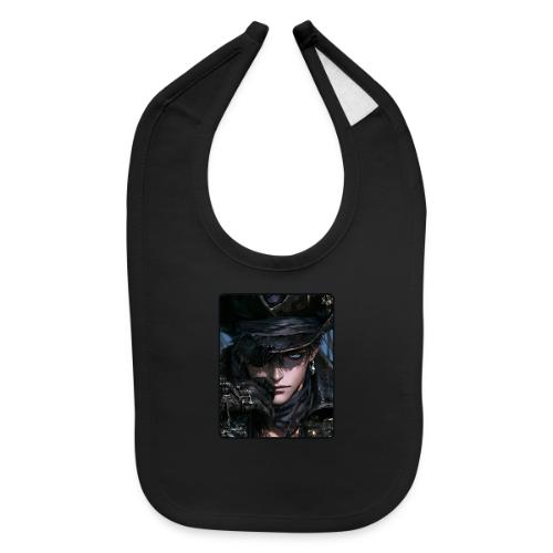 Dark Anime Pirate Warrior - Baby Bib