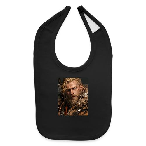 Battle-Scarred Viking Warrior - Baby Bib