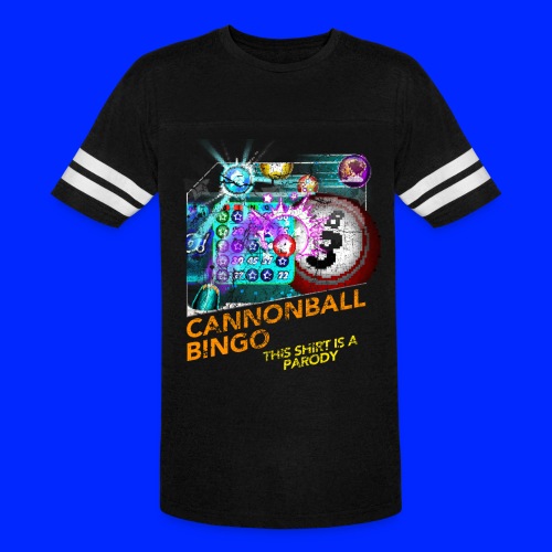 Vintage Cannonball Bingo Box Art Tee - Vintage Sports T-Shirt