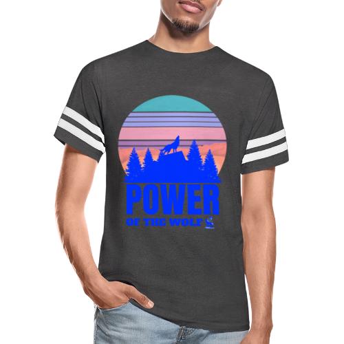 Power Of The Wolf - Men's Football Tee