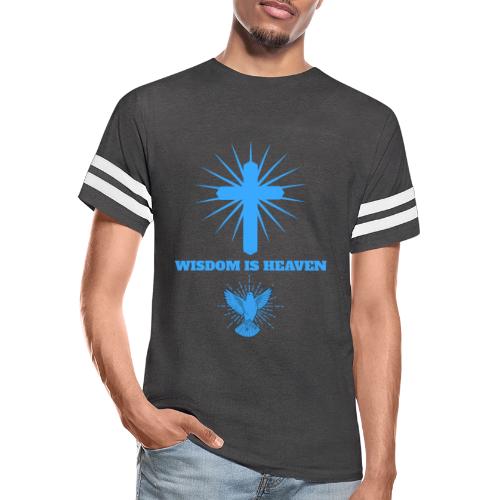 Wisdom Is Heaven - Men's Football Tee