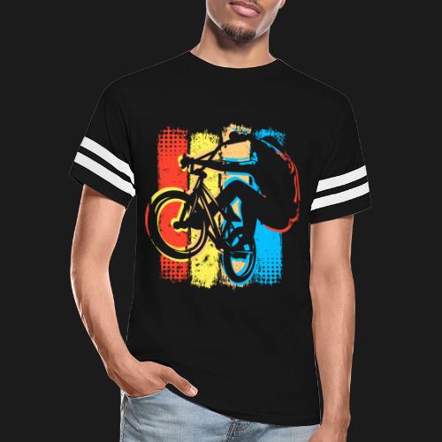 Retro BMX Bike | Old School Bmx Bicycle - Men's Football Tee