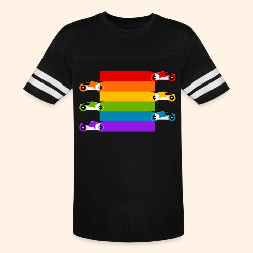 Pride on the Game Grid - Vintage Sports T-Shirt