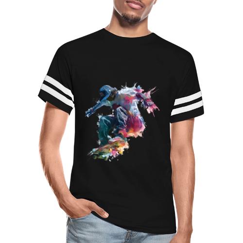 Skateboarding: Ride the Colors - Men's Football Tee