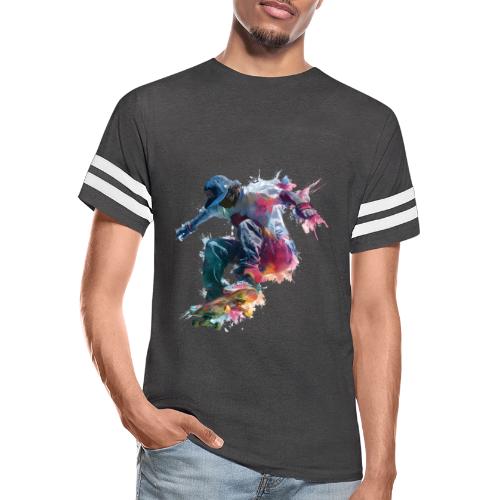 Skateboarding: Ride the Colors - Men's Football Tee