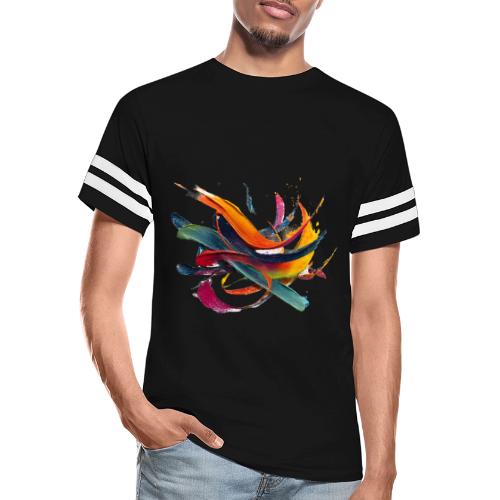 Colorful Waves - Men's Football Tee