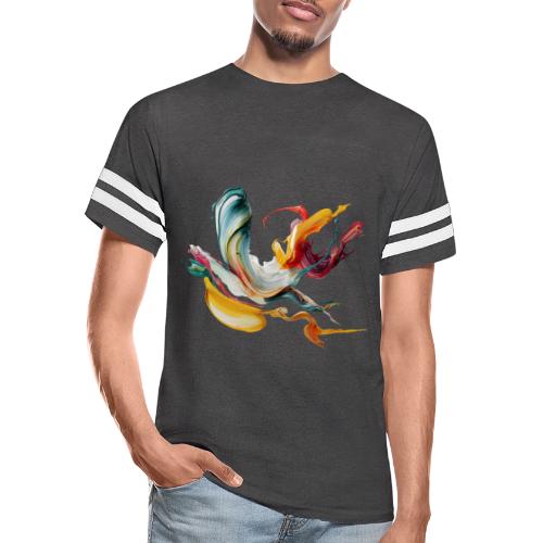 Abstract Chaos - Men's Football Tee