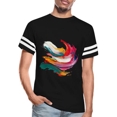Colorful brushstrokes - Men's Football Tee