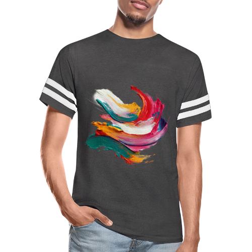 Colorful brushstrokes - Men's Football Tee