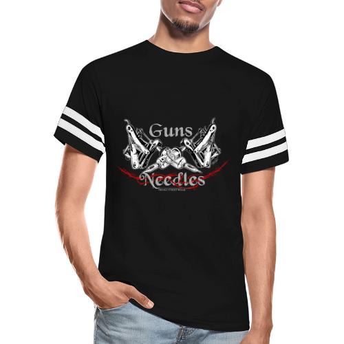Guns & Needles - Men's Football Tee
