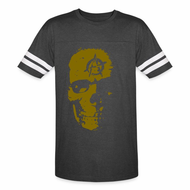 Anarchy Skull Gold Grunge Splatter Dots Gift Ideas