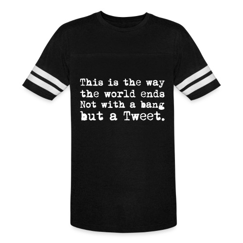 This Is the Way the World Ends - Men's Football Tee