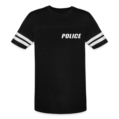 Police White - Vintage Sports T-Shirt