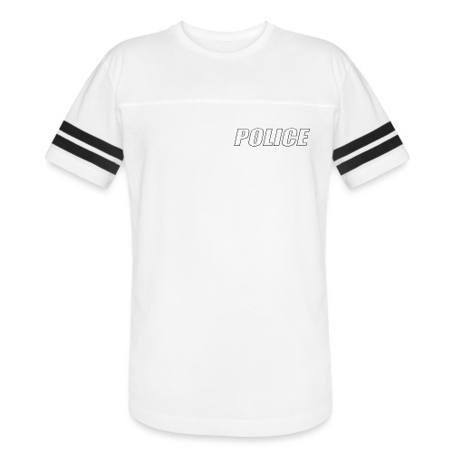 Police White - Vintage Sports T-Shirt