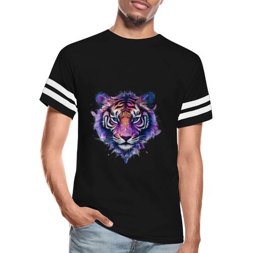 Mystic Violet Tiger - Men's Football Tee