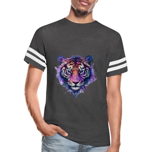Mystic Violet Tiger - Men's Football Tee