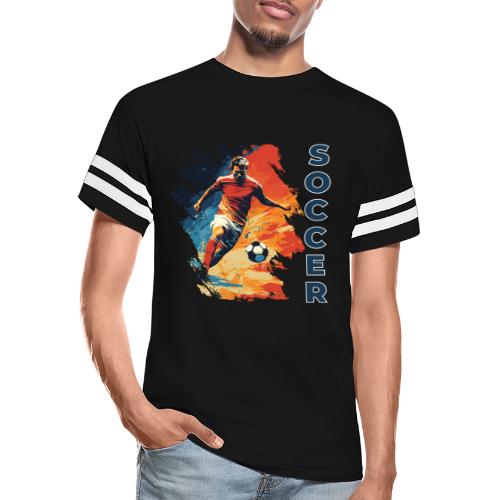 Soccer Action Pulse - Men's Football Tee