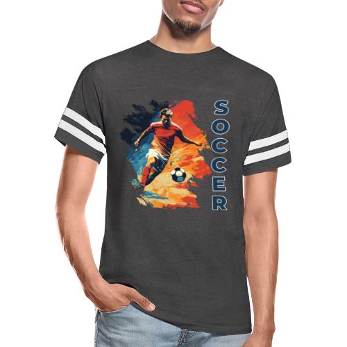 Soccer Action Pulse - Men's Football Tee