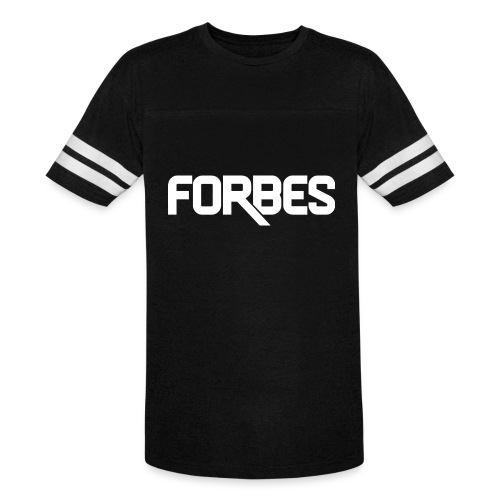 Forbes Logo White Trans copy png - Vintage Sports T-Shirt