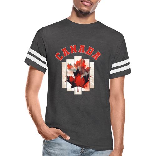 Heart of Canada Art - Men's Football Tee