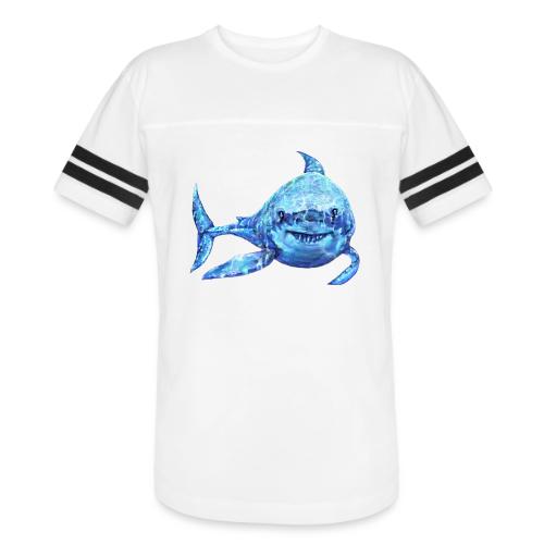 sharp shark - Men's Football Tee