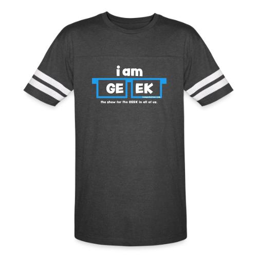 iamGEEK LOGO - Men's Football Tee