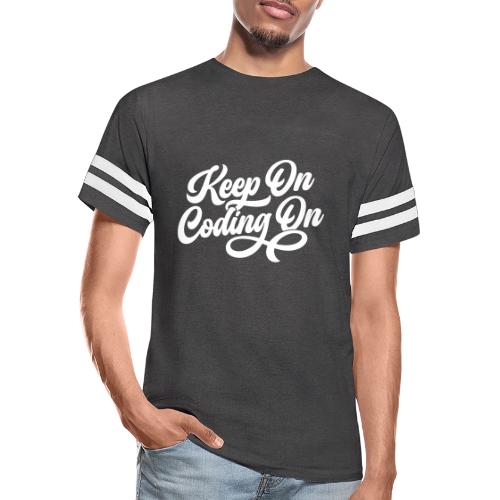 Keep on Coding On! - Men's Football Tee