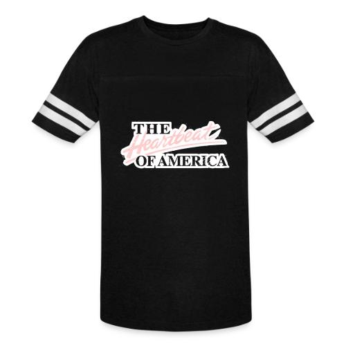 The Heartbeat of America - Men's Football Tee