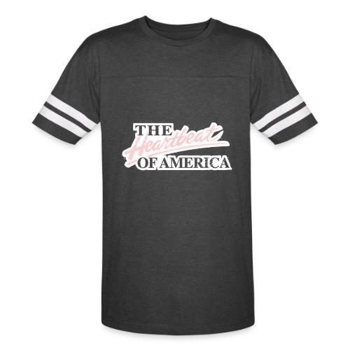 The Heartbeat of America - Men's Football Tee