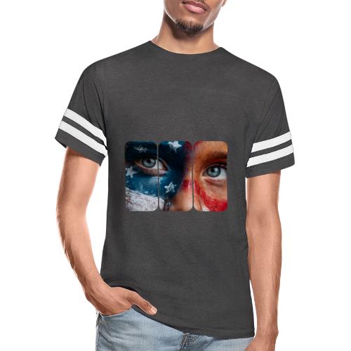 USA: Star-Spangled Glance - Men's Football Tee