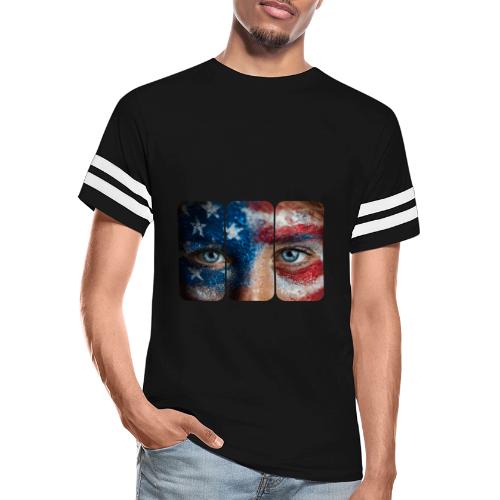 USA: Stars in Her Eyes - Men's Football Tee