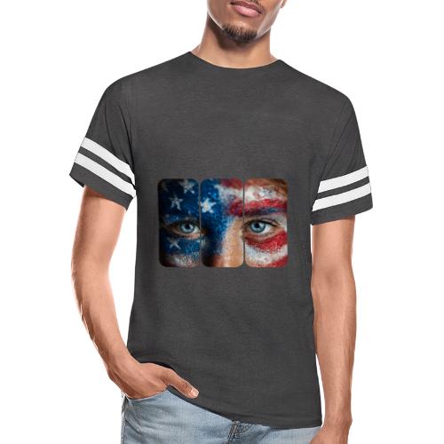 USA: Stars in Her Eyes - Men's Football Tee