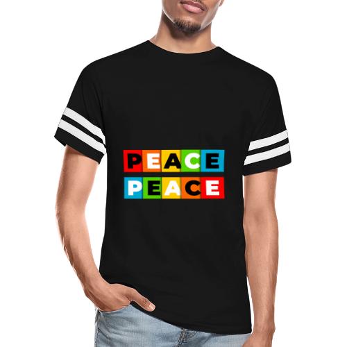 Colorful Peace - Men's Football Tee