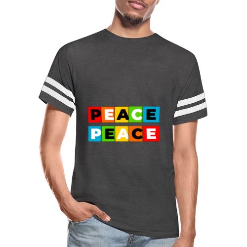 Colorful Peace - Men's Football Tee