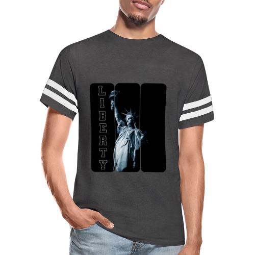 USA: Vertical Liberty - Men's Football Tee