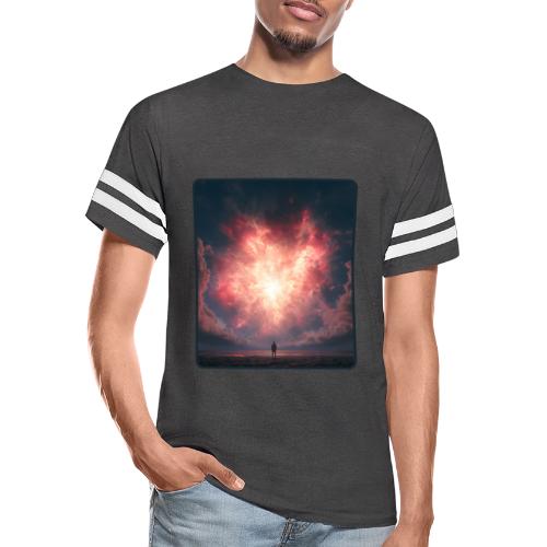 Supernova Sky Sci-Fi Artwork - Men's Football Tee