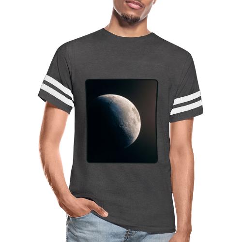 Crescent Moon Celestial Artwork - Men's Football Tee